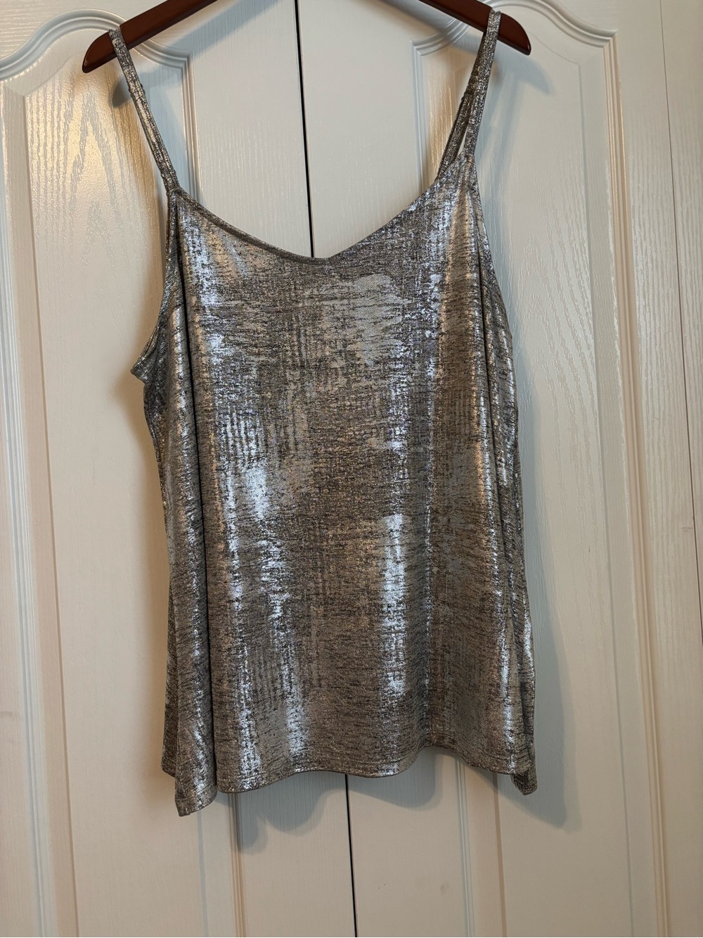 torrid Silver Metallic Swing Cami
